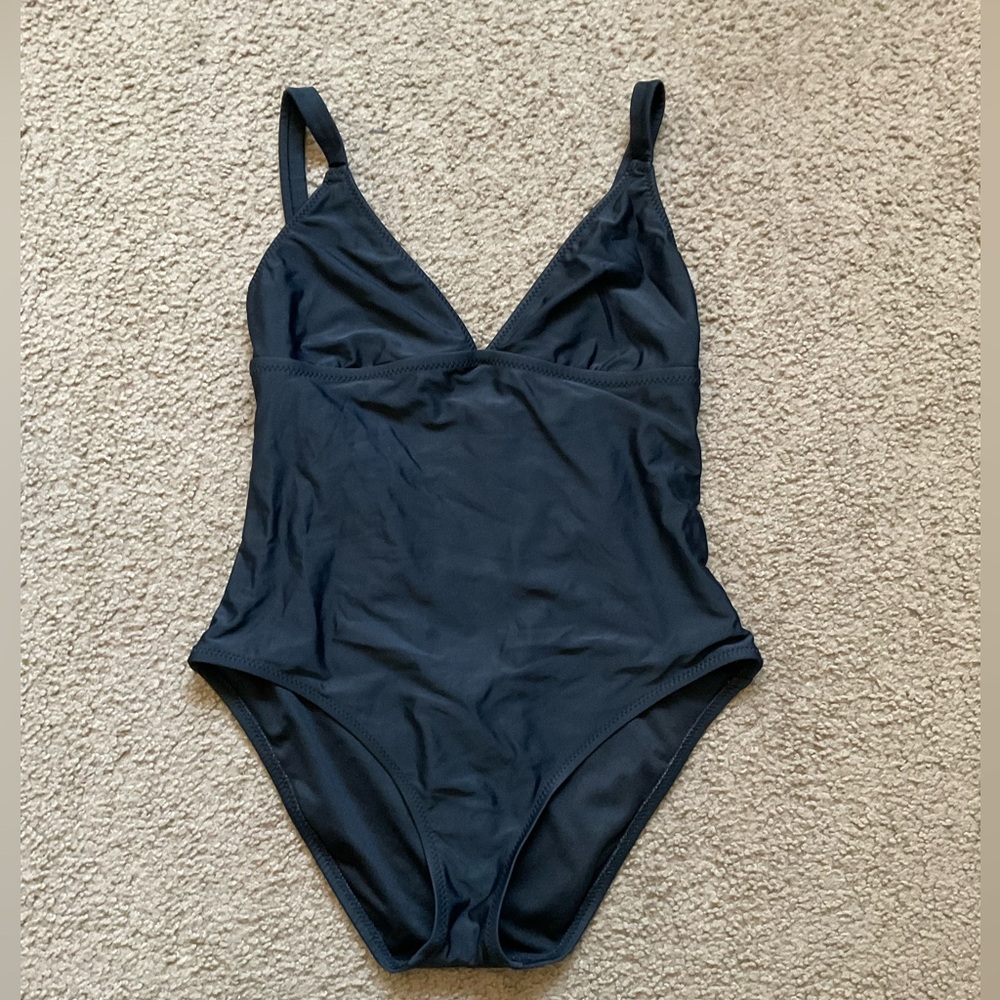 Multi Strap Back One Piece Swim Suit